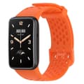Xiaomi Mi Band 7 Pro silikone-urrem - Sort / Orange Orange