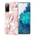 Miniatyrbild 1 av 2: Marmormotiv Samsung Galaxy S20 FE 5G / Samsung Galaxy S20 FE skal - Rosa Marmor / Blomma multifärg
