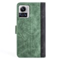 Pikkukuva 2 / 2: Kaksivärinen nahkainen läppäkotelo Motorola Edge 30 Ultra / Motorola Moto X30 Pro - Vihreä Green