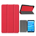 Pikkukuva 1 / 2: Lenovo Tab M7 litchi-nahkainen kotelo - Punainen Red