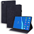 Miniatyrbillede 1 af 2: Lenovo Tab M10 Plus (Gen 3) læderetui med blomstermønster - Sort Black