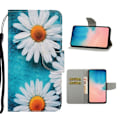 Pikkukuva 1 / 2: Wonderland Samsung Galaxy A71 flip kuoret - Valkoinen Kukka White
