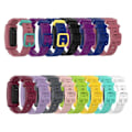 Pikkukuva 2 / 2: Fitbit Inspire / Inspire HR silikoninen kellonauha - Musta Black