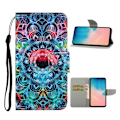 Pikkukuva 1 / 2: Wonderland Samsung Galaxy A51 flip kuoret - Mandala Kukka Multicolor