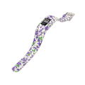 Miniatyrbillede 1 af 2: Garmin Vivofit JR Printet Mønster sports urrem - Orkidé Purple