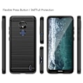 Miniatyrbillede 2 af 2: Carbon Flex Nokia C21 cover - Sort Black