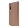Miniatyrbillede 2 af 2: Huawei P30 auto-absorberet læder flip etui - Rosa Guld Pink