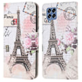 Pikkukuva 1 / 2: Wonderland Samsung Galaxy M33 5G flip kuoret - Torni Multicolor