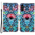 Pikkukuva 1 / 2: Wonderland Samsung Galaxy A24 4G Läppäkotelo - Mandala Multicolor