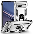 Miniatyrbillede 1 af 6: Bofink Combat Google Pixel 7a Etui - Sølv Silver grey