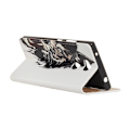 Miniatyrbillede 2 af 2: Sony Xperia L2 etui i læder med holder - Tiger Multicolor