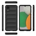 Miniatyrbillede 2 af 5: Blødt grebsformet cover til Samsung Galaxy A03 Core - Lilla Purple