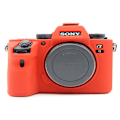 Miniatyrbillede 1 af 2: Sony Alpha A9 blødt silikone etui - Rød Red