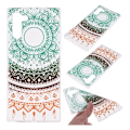 Pikkukuva 1 / 2: Deco Samsung Galaxy Note 10 kuoret - Värikäs Kukka Multicolor
