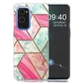 Miniatyrbillede 1 af 2: Marble design OnePlus 9 Pro cover - Farverig Marmorflise Multicolor