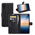 Miniatyrbillede 2 af 2: Classic Sony Xperia 10 III Flip Etui - Sort Black
