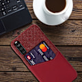 Pikkukuva 2 / 2: Bofink Sony Xperia 10 III Card Suojakuori - Punainen Red