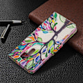 Pikkukuva 2 / 2: Wonderland Xiaomi Redmi 9 Läppäkotelo - Colorized Puu Multicolor
