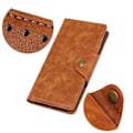 Pikkukuva 2 / 2: Alpha Samsung Galaxy Note 10 flip kotelot - Ruskea Brown