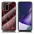 Pikkukuva 1 / 2: Fantasy Marble Samsung Galaxy Note 20 Ultra kuoret - Punainen Red