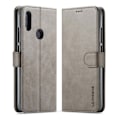 Miniatyrbild 1 av 2: LC.Imeeke läder Xiaomi Redmi Note 7 fodral - Silver/Grå Silvergrå