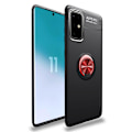 Miniatyrbillede 1 af 2: Ringo cover - Samsung Galaxy S20 Plus - Sort / Rød Black