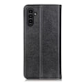 Miniatyrbild 2 av 2: Äkta läder Samsung Galaxy A14 fodral - Svart Svart