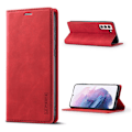 Pikkukuva 1 / 2: Lc.imeeke Samsung Galaxy S21 FE Flip Case - punainen Red