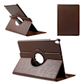 Miniatyrbillede 1 af 2: iPad Pro 10.5 Læder etui med roterende stand - Brun Brown