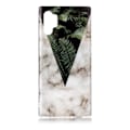 Miniatyrbillede 2 af 2: Marble Samsung Galaxy Note 10 Pro cover - Leaves mønster marmor Multicolor