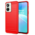 Miniatyrbillede 1 af 2: Carbon Flex OnePlus Nord 2T cover - Rød Red