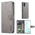 Pikkukuva 1 / 2: LC.IMEEKE Samsung Galaxy Note 10 Flip kotelot - Harmaa Silver grey