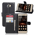 Miniatyrbillede 1 af 2: Huawei Y5 II etui i Lychee skind - Sort Black