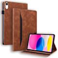 Pikkukuva 1 / 2: iPad 10.9 (2022) Business folio nahkakotelo - Ruskea Brown