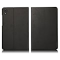 Miniatyrbillede 1 af 2: Læderetui til Lenovo Tab M8 (2. generation) FHD - Sort Black