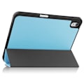 Pikkukuva 6 / 6: iPad 10.9 (2022) kolminkertainen nahkakotelo - Taivaansininen Blue