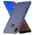 Miniatyrbild 1 av 2: Croco Motorola Moto E6 Plus skal - Blå Blå