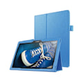 Pikkukuva 1 / 2: Amdrup Litsi Pintainen Nahkakotelo Lenovo Tab 2 A10-30 X30F Tabletille - Vaaleansininen Blue
