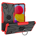Pikkukuva 1 / 2: Kickstand suojus magneettisella levyllä Samsung Galaxy A04 - Punainen Red