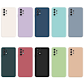Miniatyrbillede 2 af 5: Skråt gummicover mod fald til Samsung Galaxy A32 - Sortliggrøn Green