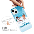 Miniatyrbild 3 av 3: Julfodral till iPhone 14 - Snöfältets Vänner Blå