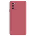 Miniatyrbillede 1 af 2: Skråt gummicover mod fald til Samsung Galaxy A03s - Rød Red
