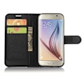 Miniatyrbillede 5 af 6: Klassisk Samsung Galaxy S7 Flip Etui - Sort Black