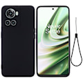 Pikkukuva 1 / 2: Matta nestesilikoninen kuori OnePlus 10R / OnePlus Ace - Musta Black