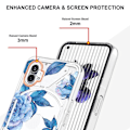 Pikkukuva 5 / 6: Super Slim And Durable Softcover For Nothing Phone (1) - Hc003 Sininen Peony Blue