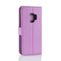 Pikkukuva 2 / 2: Samsung Galaxy S9 litsipintainen lompakkokotelo - Violetti Purple