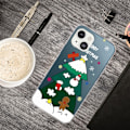 Miniatyrbild 2 av 2: Julfodral till iPhone 14 Plus - Julgran Grön