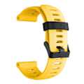 Pikkukuva 1 / 2: Garmin Fenix 5X / Fenix 3 silikoninen ranneke - Keltainen Yellow