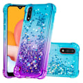 Pikkukuva 1 / 2: Princess Samsung Galaxy A01 kuoret - Vauvasininen / Violetti Multicolor