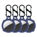 Pikkukuva 1 / 2: 4kpl AirTags silikoni suojus koukulla - Sininen Blue